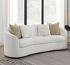 Rainn Upholstered Tight Back Sofa Latte