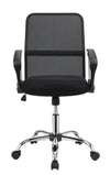 Gerta Office Chair with Mesh Backrest Black and Chrome