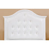 OLIVIA White Full & Twin Bed