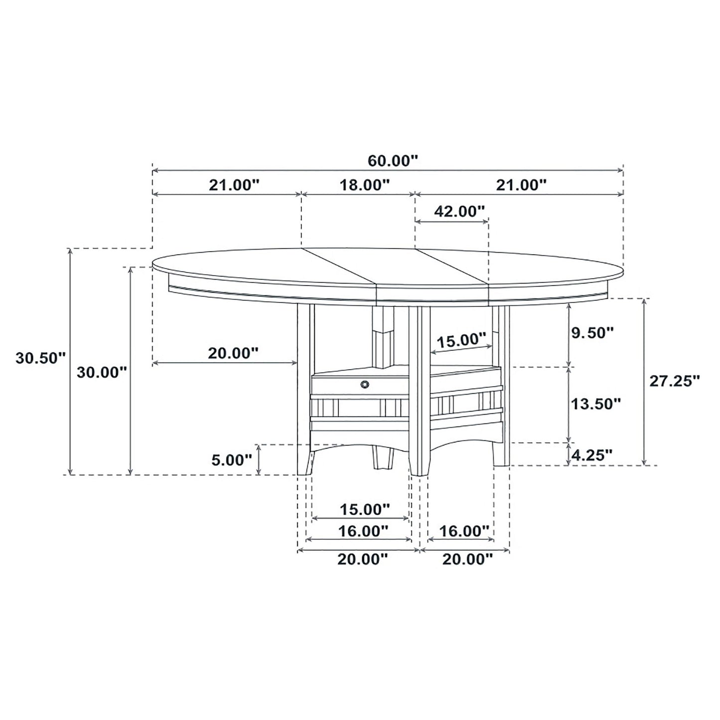 Lavon 5 Pc Dining Sets