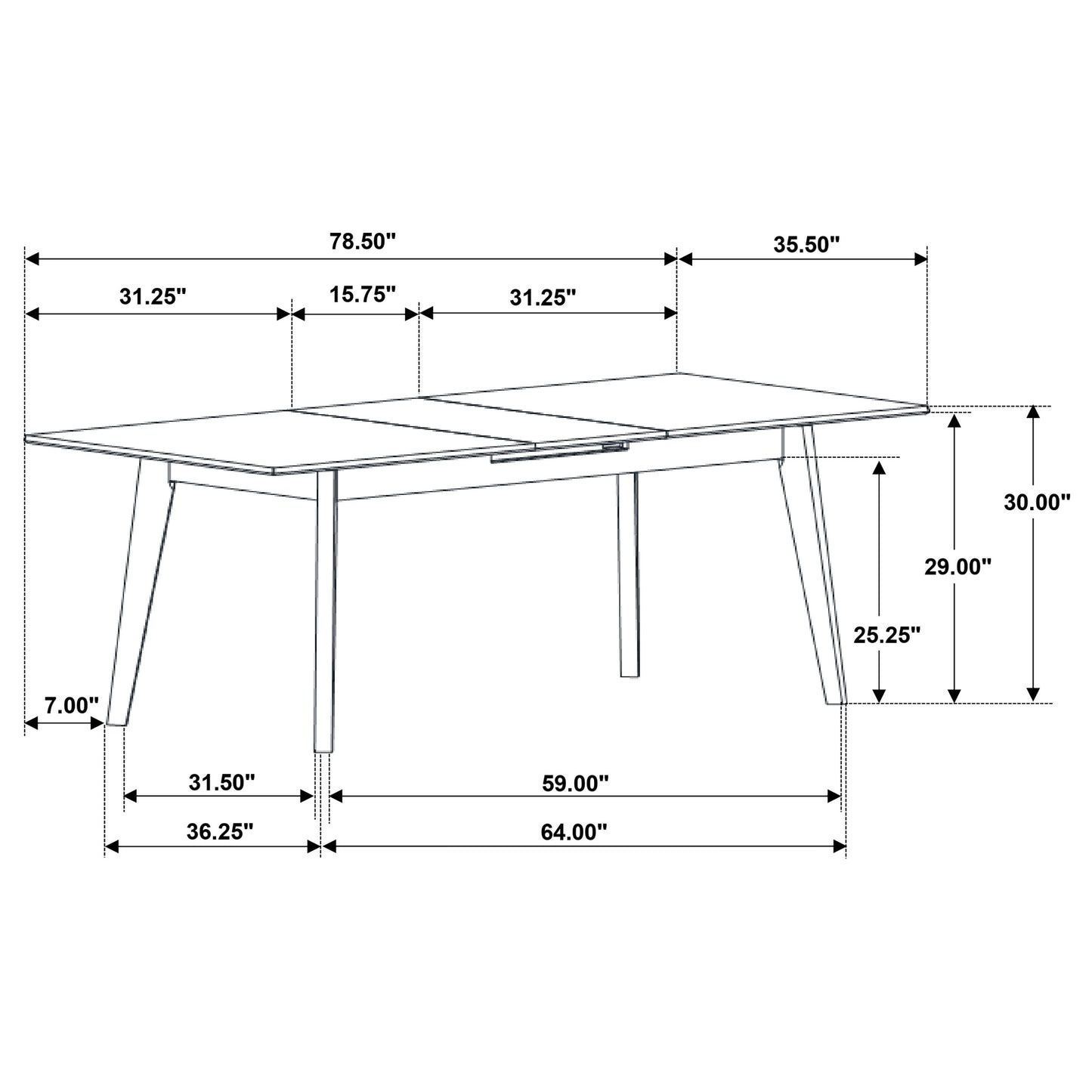 Crestmont Dining Table