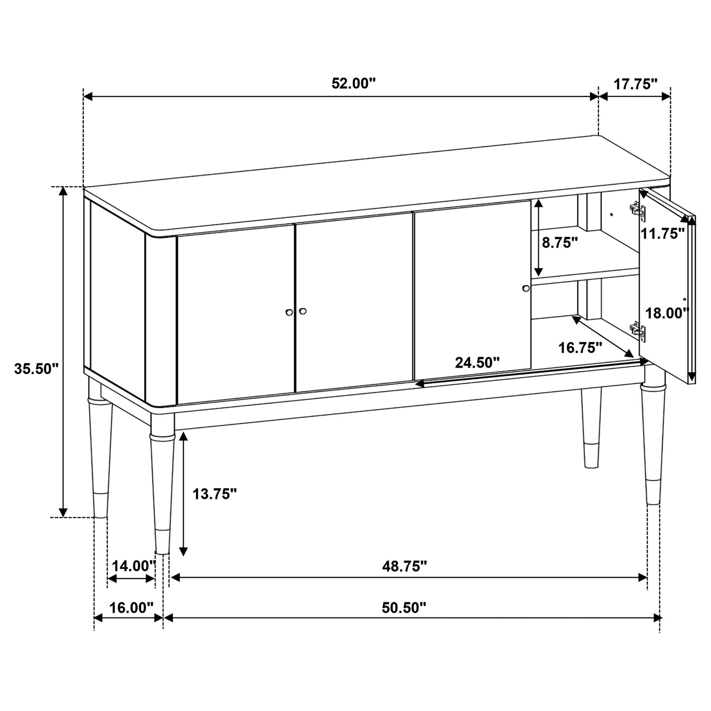 Reseda Sideboards