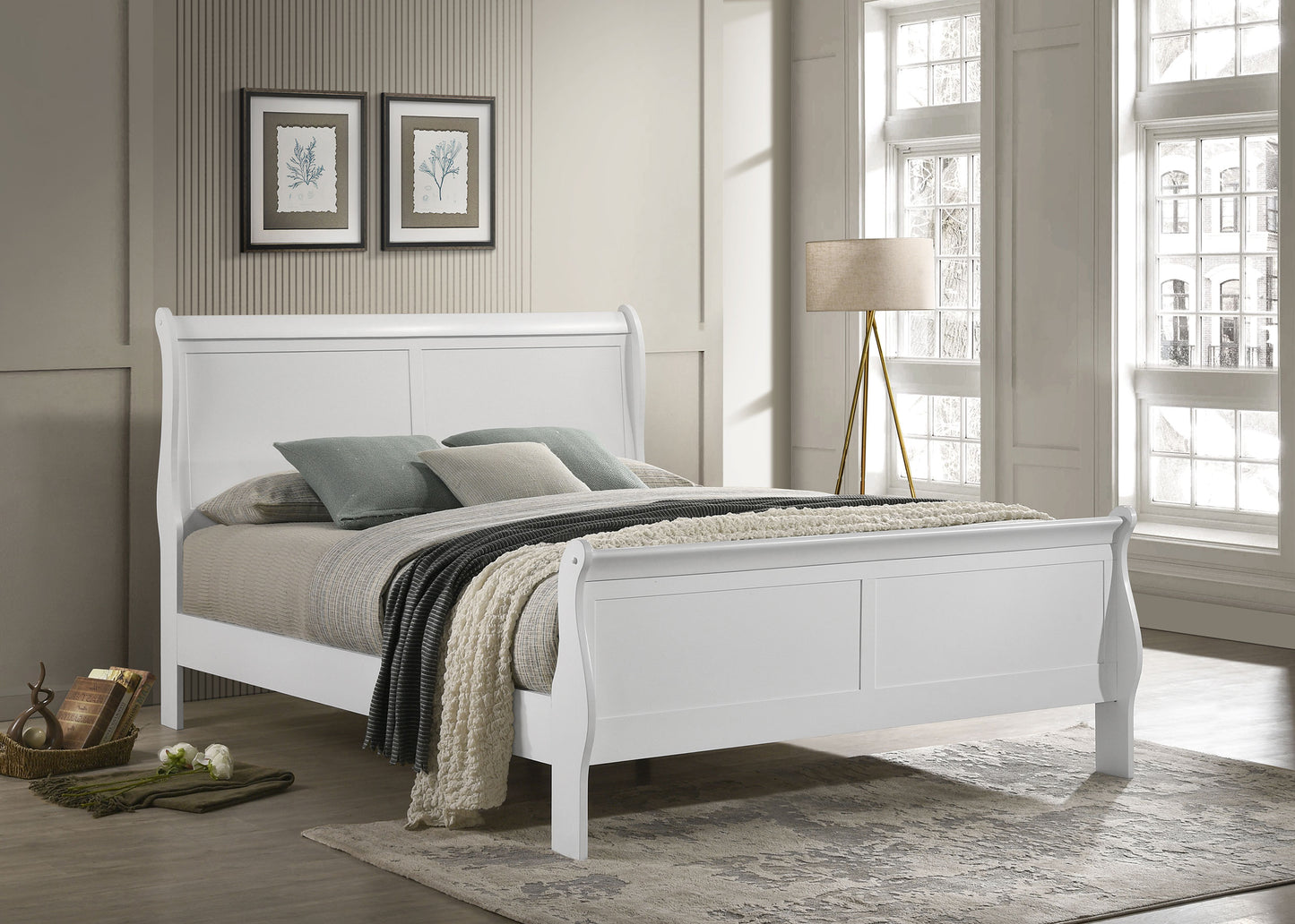 Louis Philippe Eastern King, Full, & Queen Bed