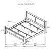 Louis Philippe Eastern King, Full, & Queen Bed