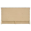 Louis Philippe 6-drawer Dresser White