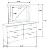 Felicity Dresser With Mirrors
