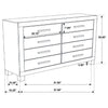 Woodmont 4 & 5 Piece E.King, Queen, & Cal;.King Bedroom Sets