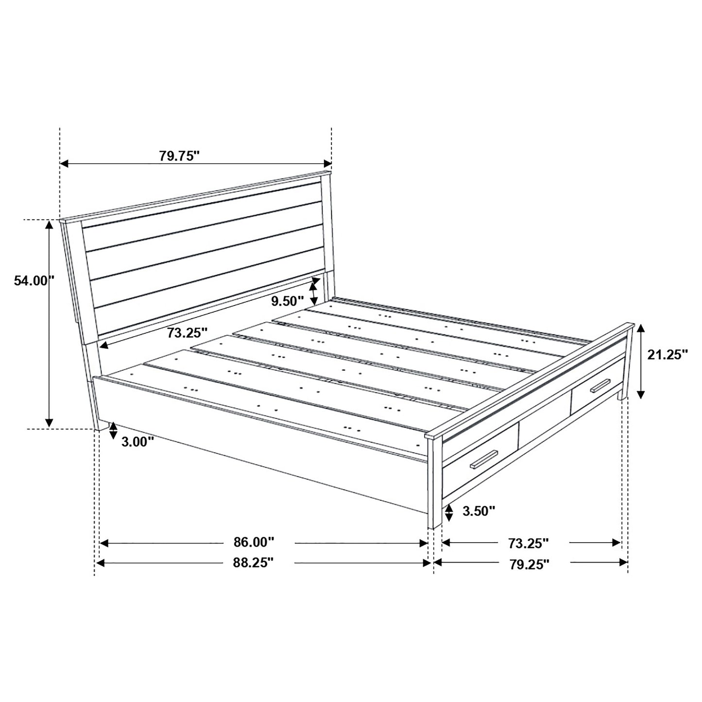 Woodmont 4 & 5 Piece E.King, Queen, & Cal;.King Bedroom Sets