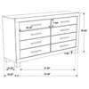 Woodmont 4 & 5 Piece E.King, Queen, & Cal;.King Bedroom Sets