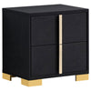 Marceline Bedroom Sets White & Black 4 & 5 Piece