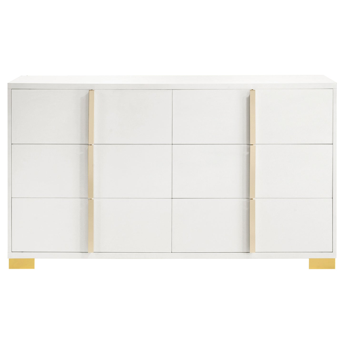Marceline Bedroom Sets White & Black 4 & 5 Piece