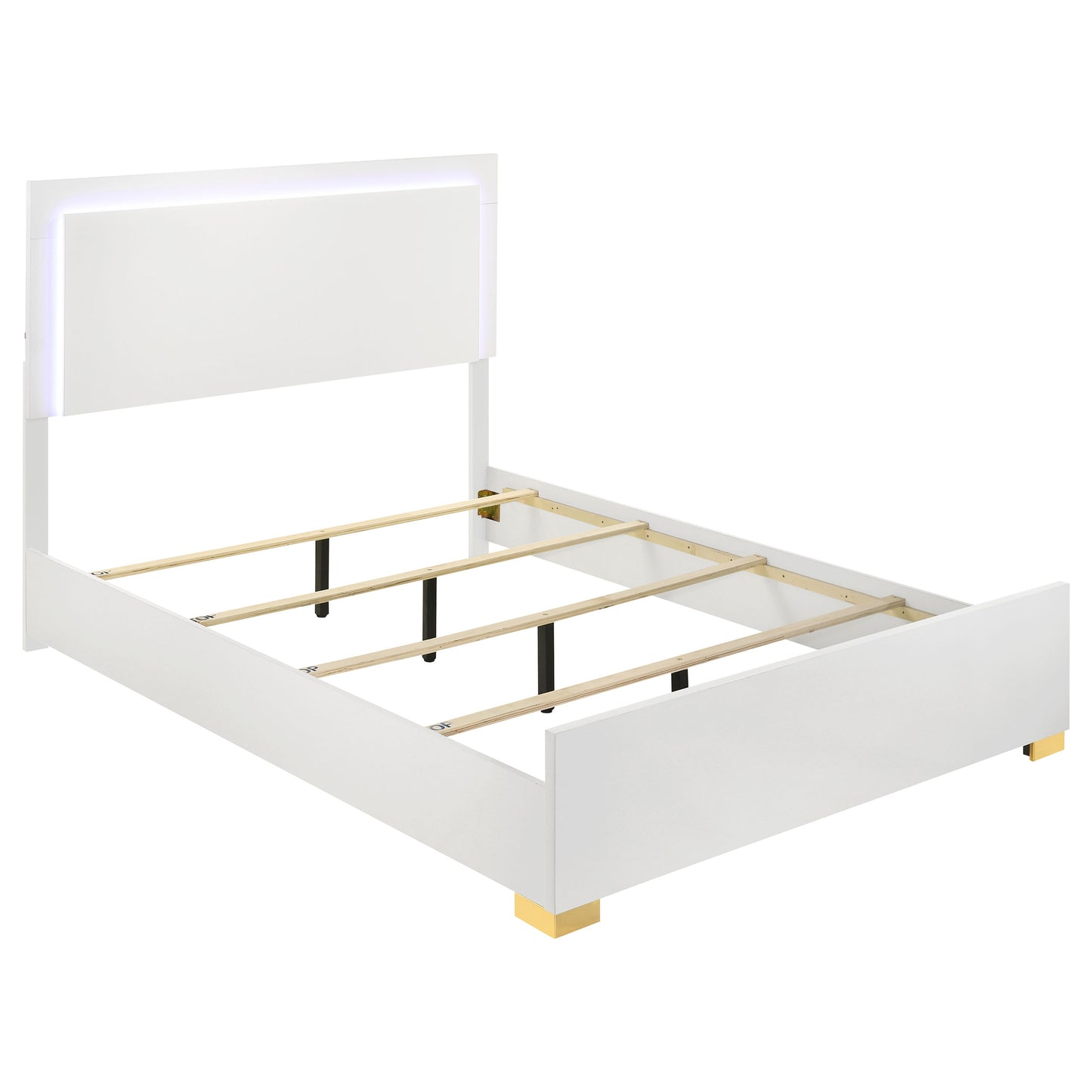 Marceline Bedroom Sets White & Black 4 & 5 Piece