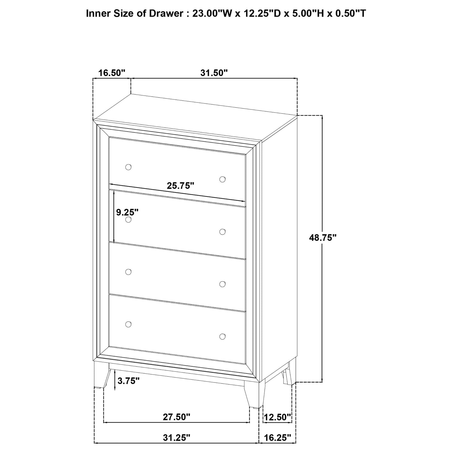 Welsley 4 & 5 PieceBedroom Set