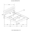 Kendall Panel Bed White