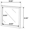 Wilkes 4 & 5 Piece E.King, Queen, Twin, & Full Bedroom Set