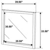 Wilkes 4 & 5 Piece E.King, Queen, Twin, & Full Bedroom Set