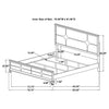 Olivia 4 & 5 Piece Bedroom Set E.King, Queen, & Cal.King
