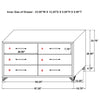Lucia 4 & 5 Piece Bedroom Set King & Queen Beige & Grey