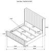 Natasha California King, E.King & Queen Bed