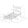Novak Eastern King, Full, Queen, & Twin Bed