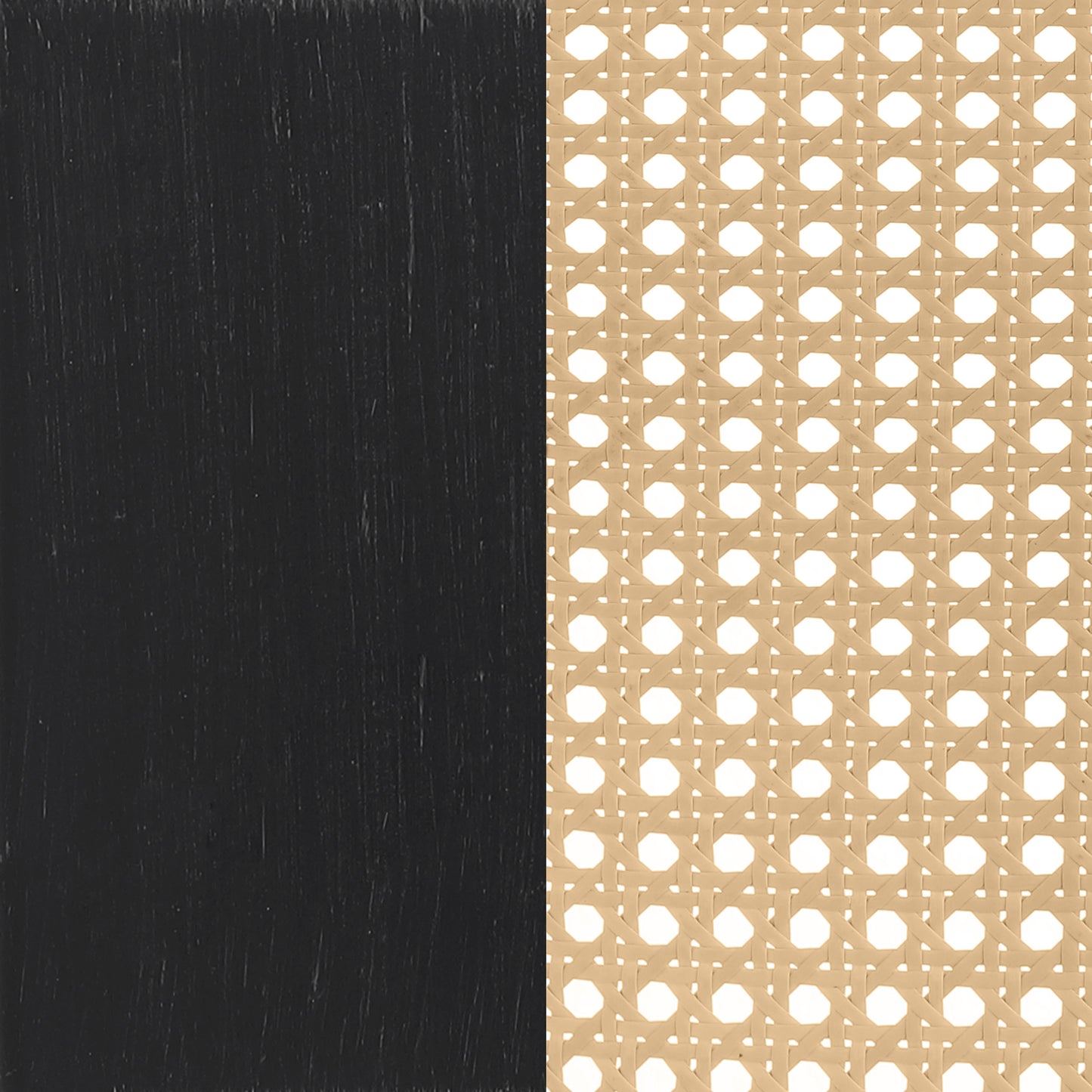 Lanewood Eastern King & Queen Bed Black & White