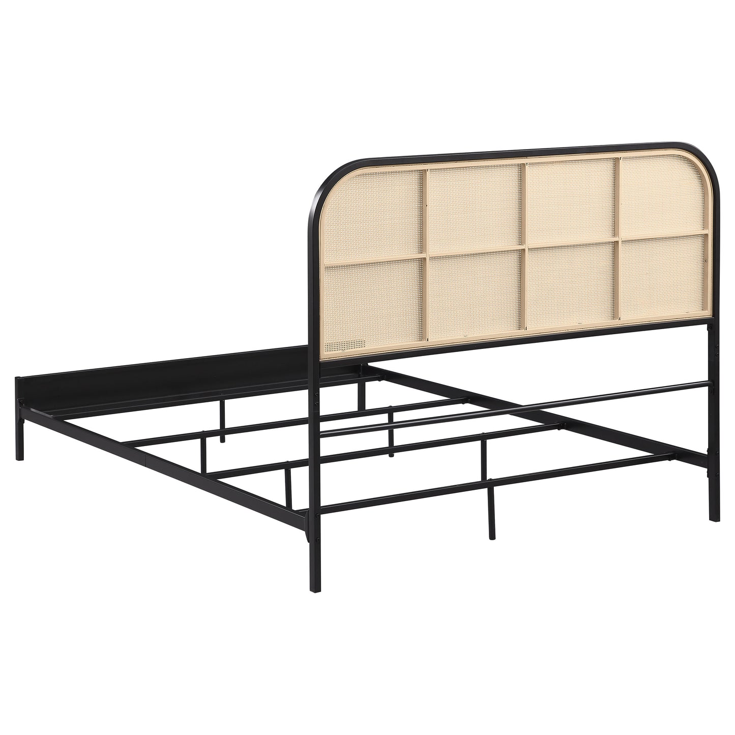 Amherst Eastern King, Queen, Full, & Twin Bed White & Black