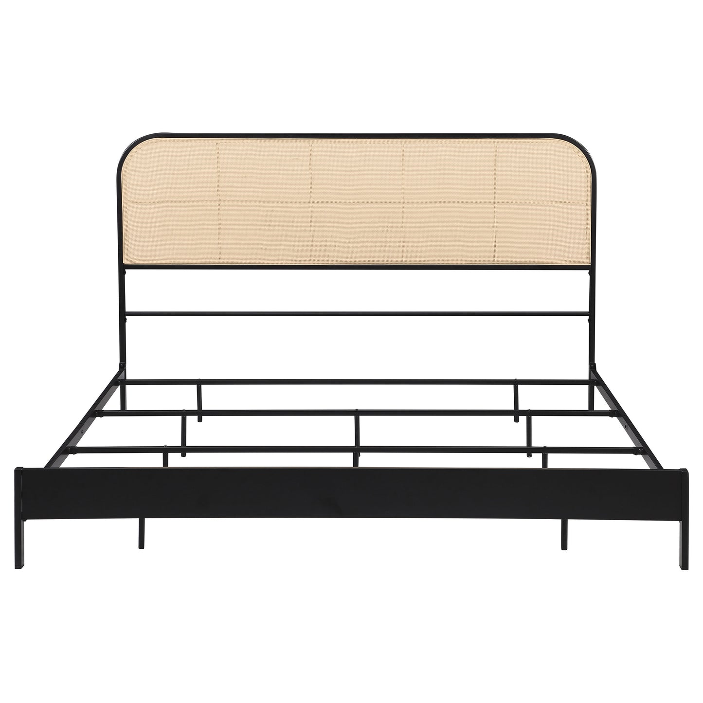 Amherst Eastern King, Queen, Full, & Twin Bed White & Black