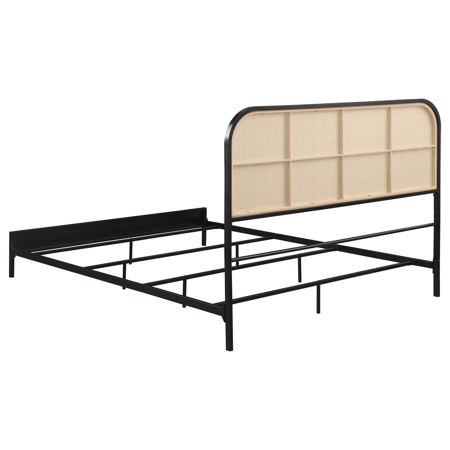 Amherst Eastern King, Queen, Full, & Twin Bed White & Black