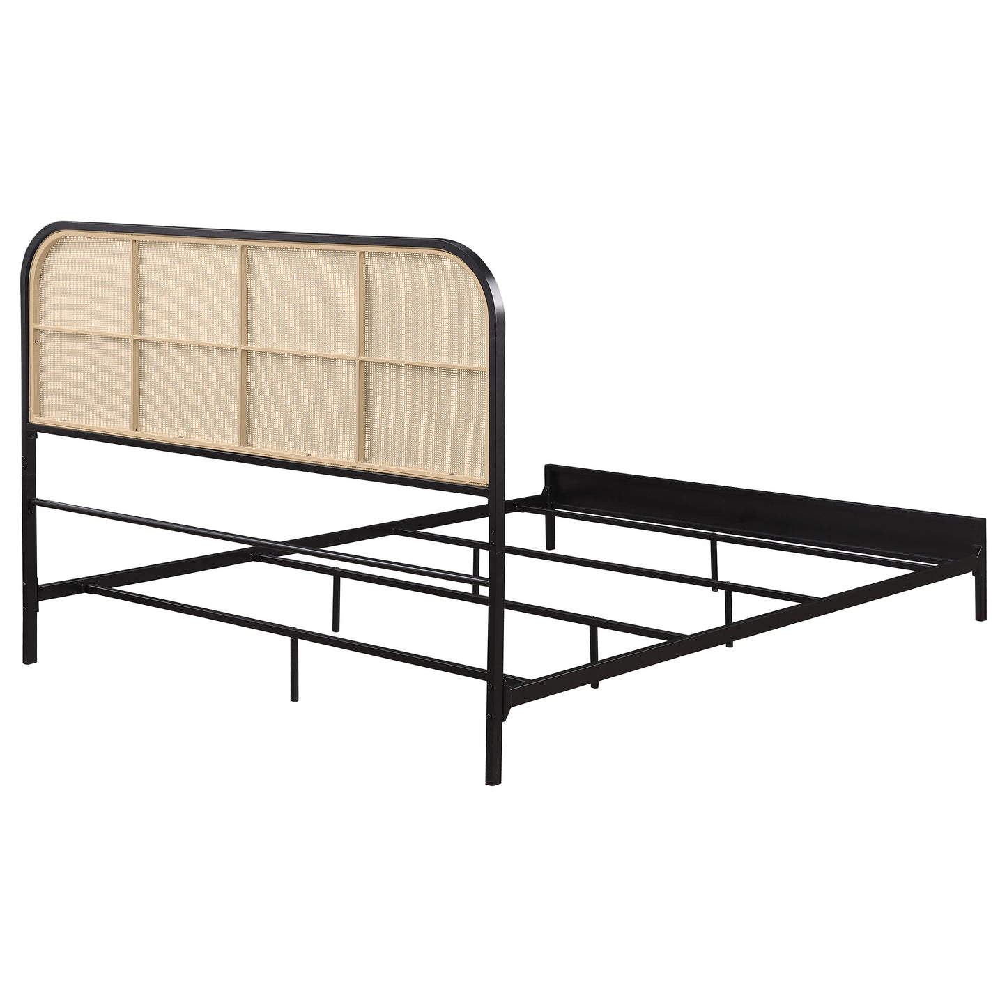 Amherst Eastern King, Queen, Full, & Twin Bed White & Black