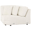 Emberson Upholstered Wedge Ivory