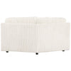 Emberson Upholstered Wedge Ivory