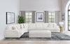 Emberson Upholstered Wedge Ivory