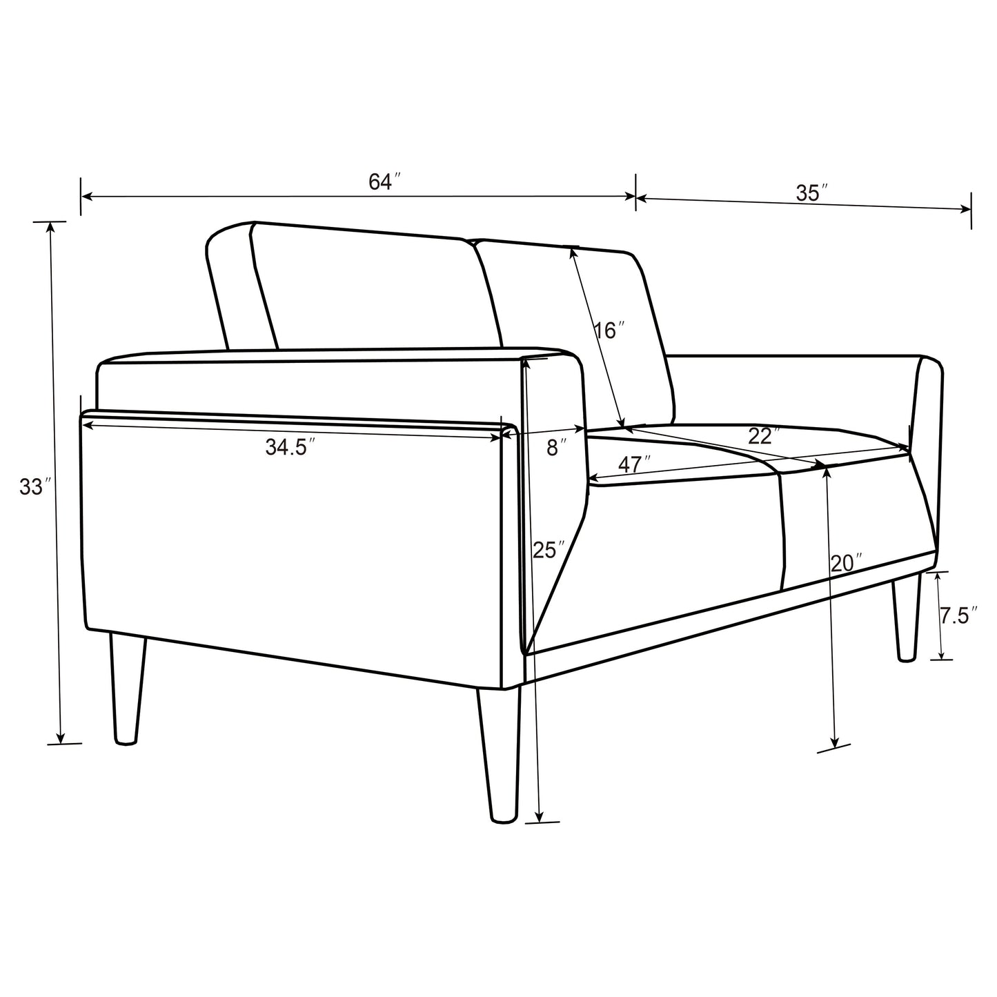 Rilynn Loveseats
