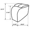 Cyrus Theater Seating Console