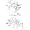 Raelynn Reclining 3 Pc Set