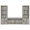 Burke Entertainment Centers Grey
