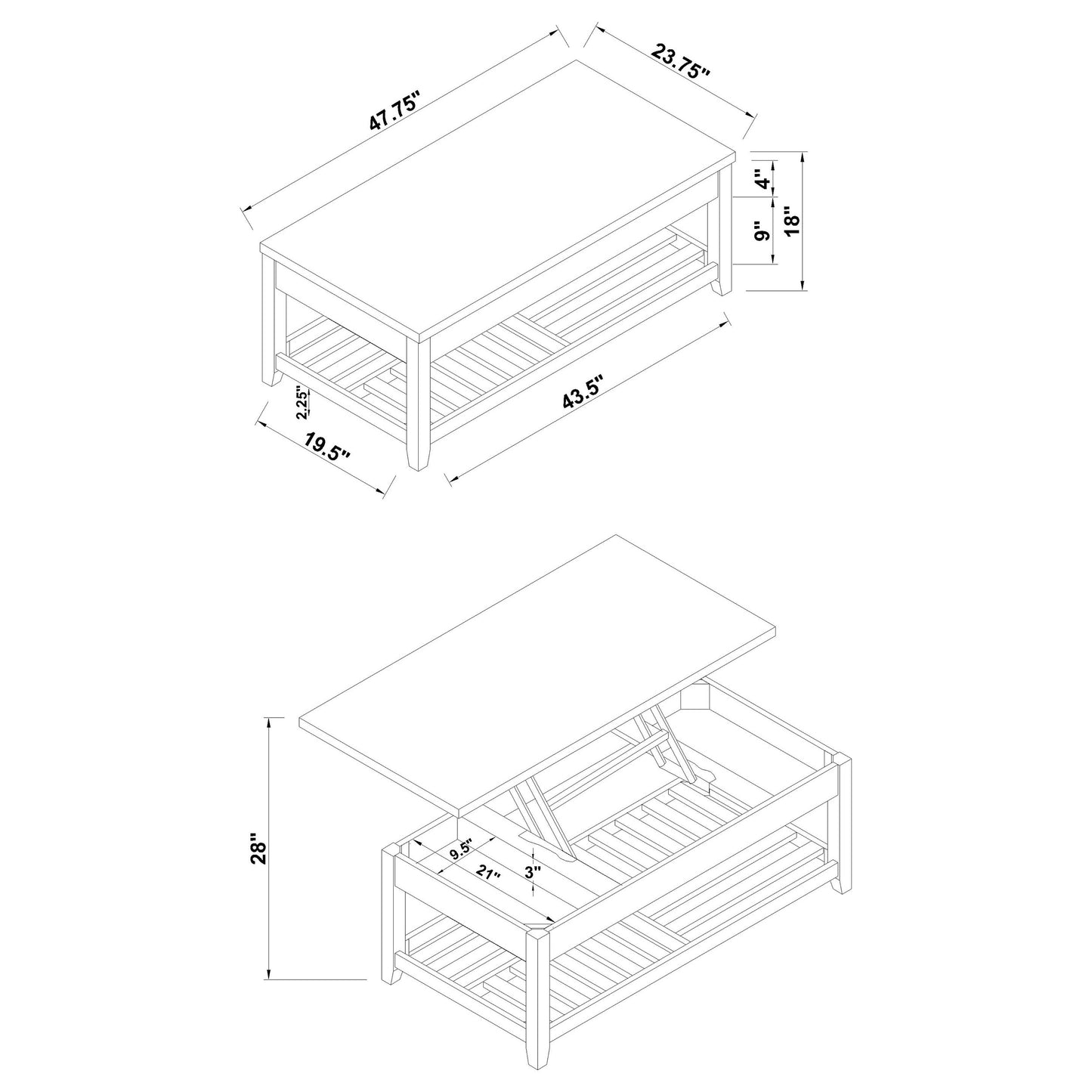 Cliffview Coffee Table Sets