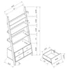 Colella Bookshelf Brown