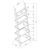 Colella Bookshelf Brown