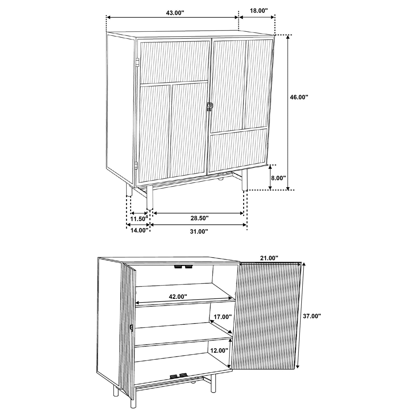 Dalia Accent Cabinet