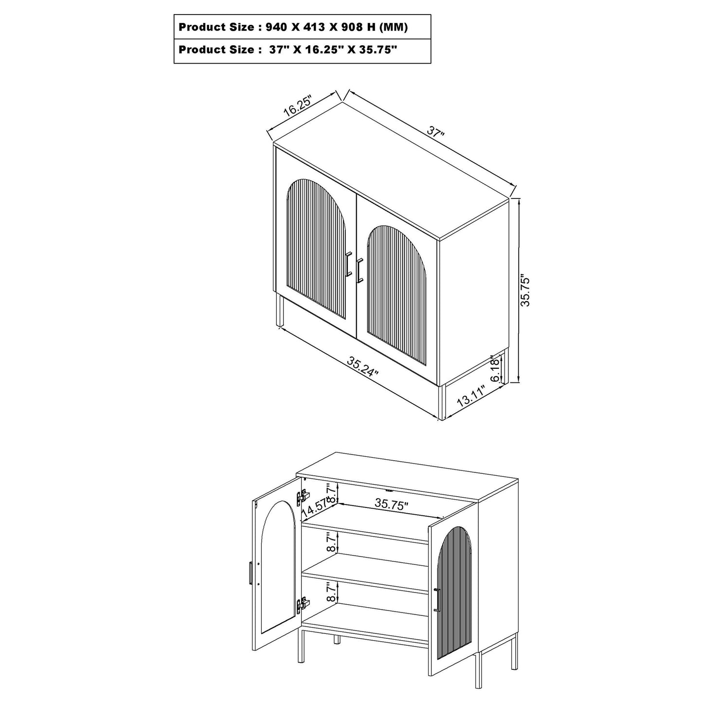 Jess Accent Cabinets