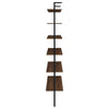 Owens 3-piece 96-inch Wall Mounted Bookshelf Set Walnut