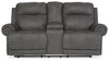 Austere Reclining Loveseat with Console image