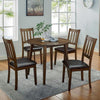 BLACKWOOD 5 Pc. Round Dining Table Set