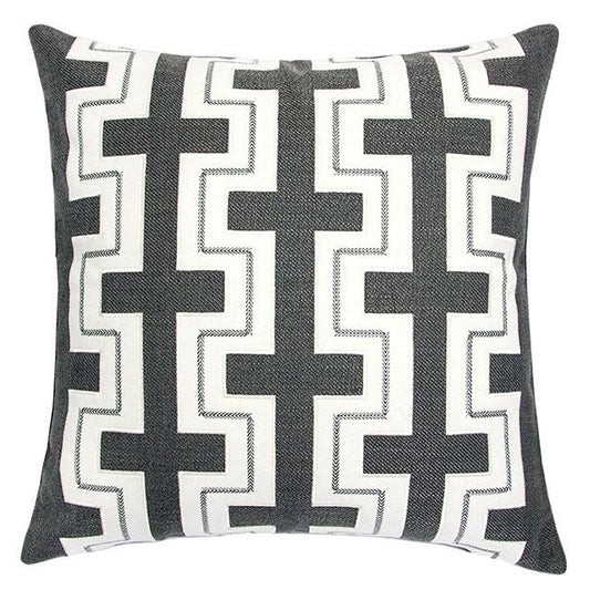 Kari Gray 20" X 20" Pillow, Gray