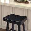 Biasca 29" Stool (2/CTN) White, Brown, & Black