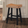 Biasca 24" Stool (2/CTN) White, Brown, & Black