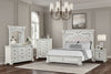 Promenade Bed Dark Brown & White