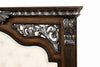 Promenade Bed Dark Brown & White