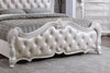 Ventresca Queen Bedroom Set White & Chrome